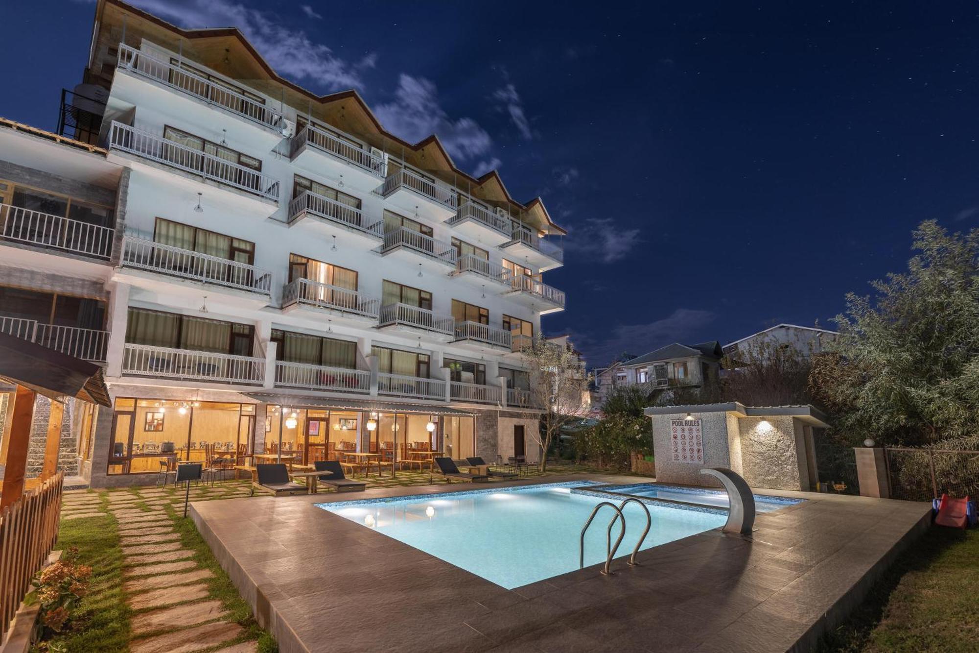 Echor Himalayan Heights Manali Hotel Exterior photo